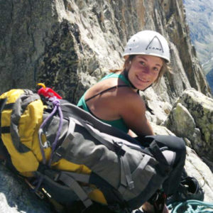 Amandine Gouin climber